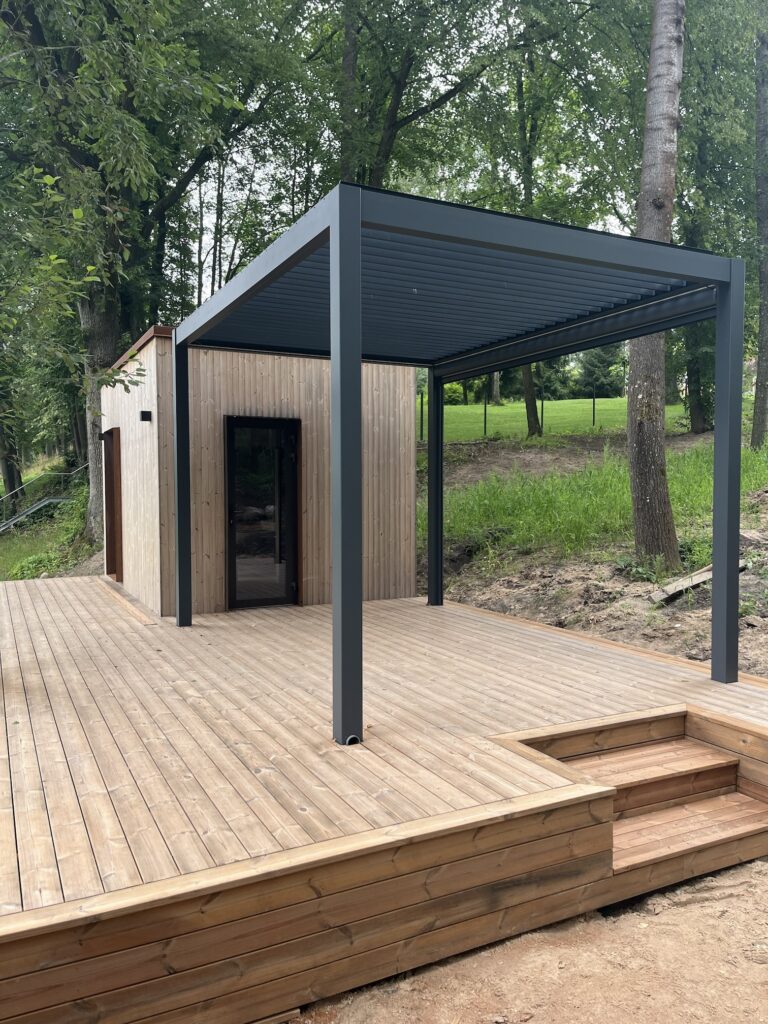 Pergolė 3x4 m. (2)