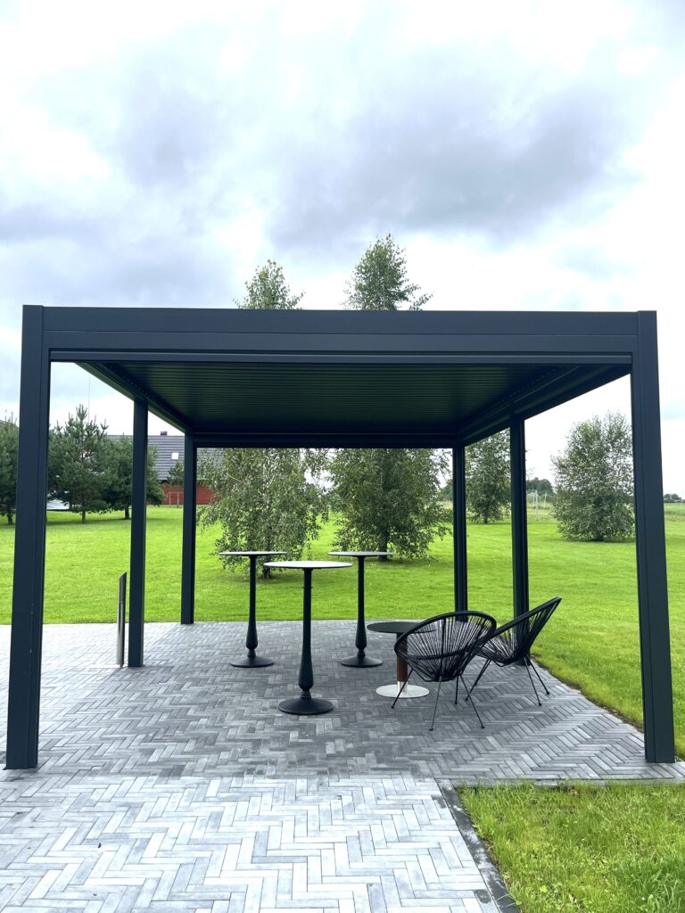 Pergolė 4 x 6 m. Sherolle Vila (4)